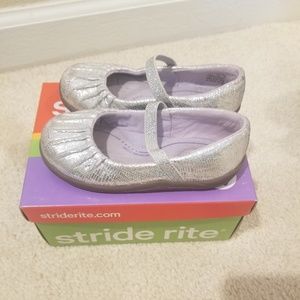 stride rite girls ballet flats size 7.5